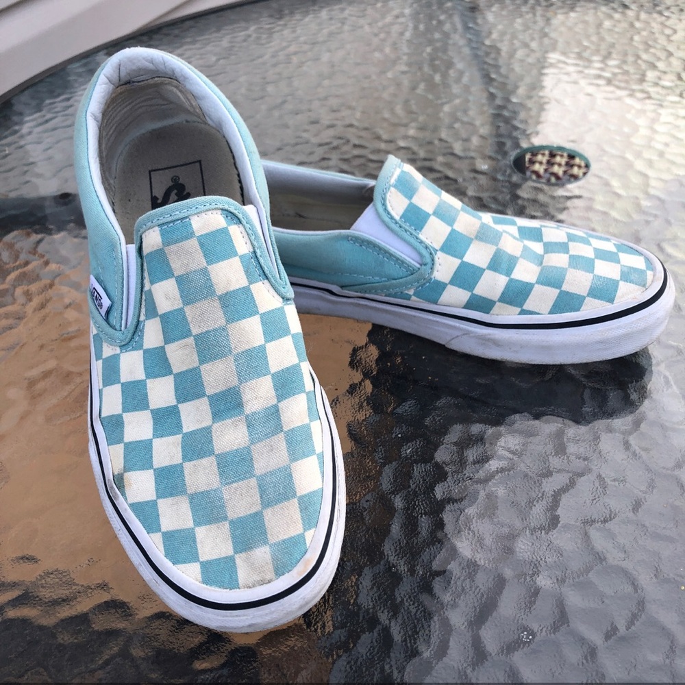 ~ checkered vans!!